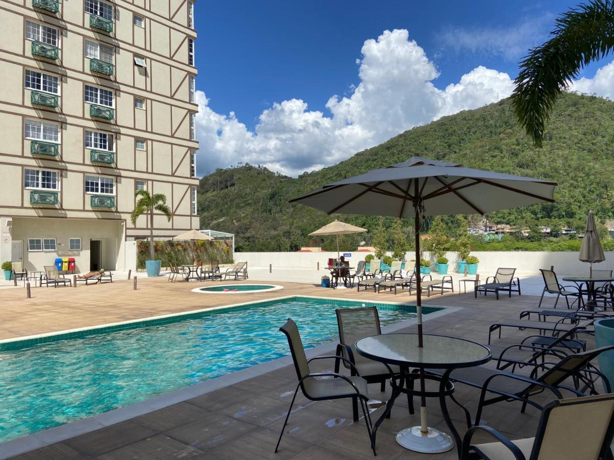 Ferienwohnung Flat 217 Granja Brasil - Com Piscina Em Itaipava Petrópolis Exterior foto