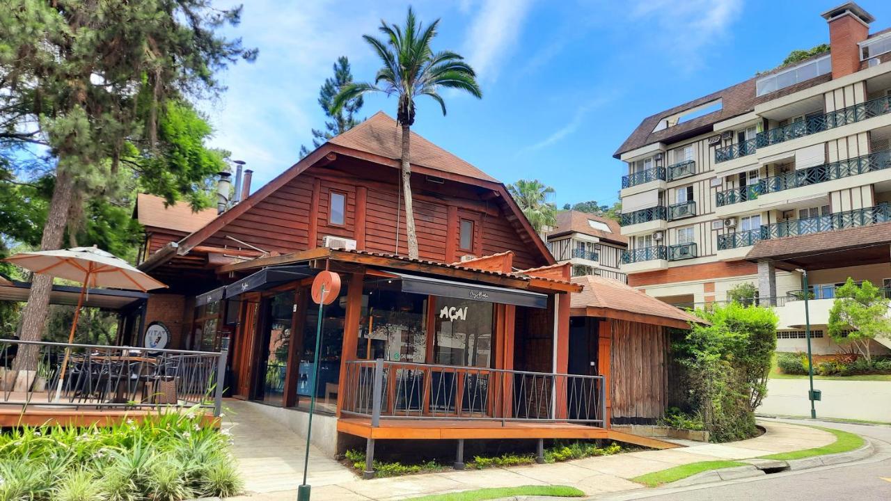 Ferienwohnung Flat 217 Granja Brasil - Com Piscina Em Itaipava Petrópolis Exterior foto
