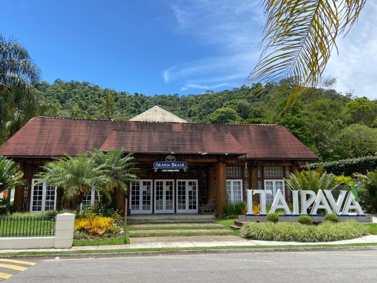 Ferienwohnung Flat 217 Granja Brasil - Com Piscina Em Itaipava Petrópolis Exterior foto