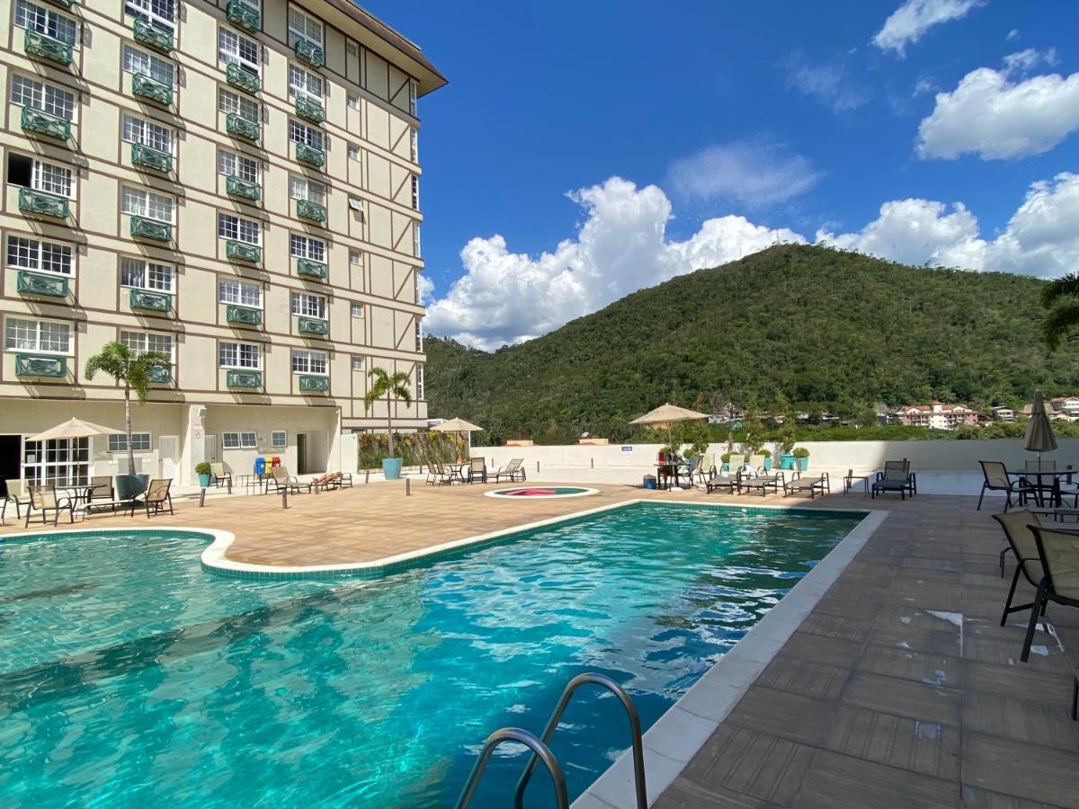 Ferienwohnung Flat 217 Granja Brasil - Com Piscina Em Itaipava Petrópolis Exterior foto