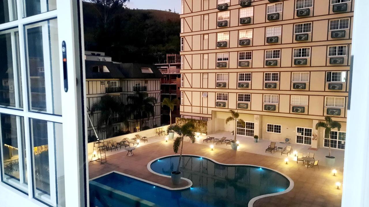 Ferienwohnung Flat 217 Granja Brasil - Com Piscina Em Itaipava Petrópolis Exterior foto