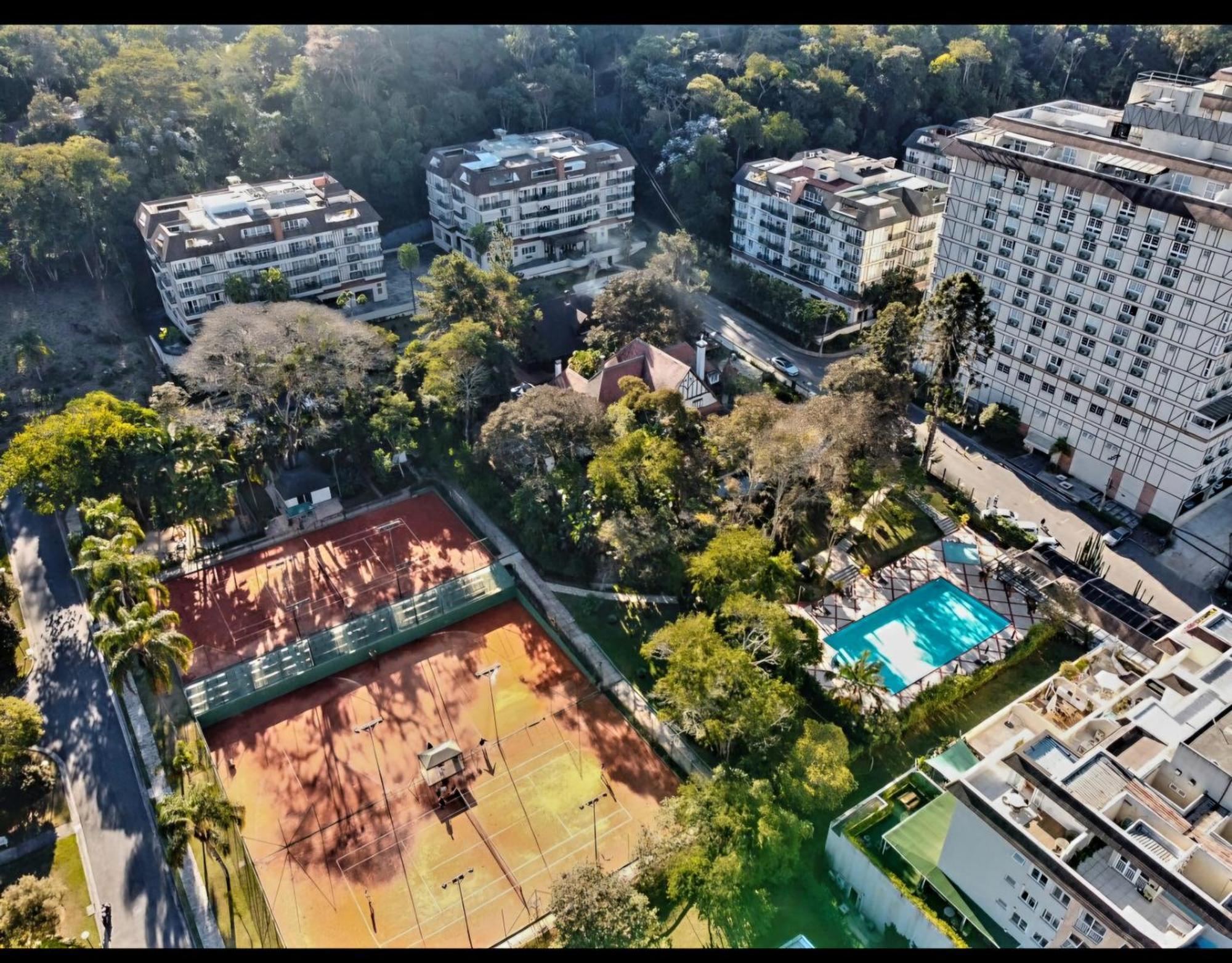 Ferienwohnung Flat 217 Granja Brasil - Com Piscina Em Itaipava Petrópolis Exterior foto
