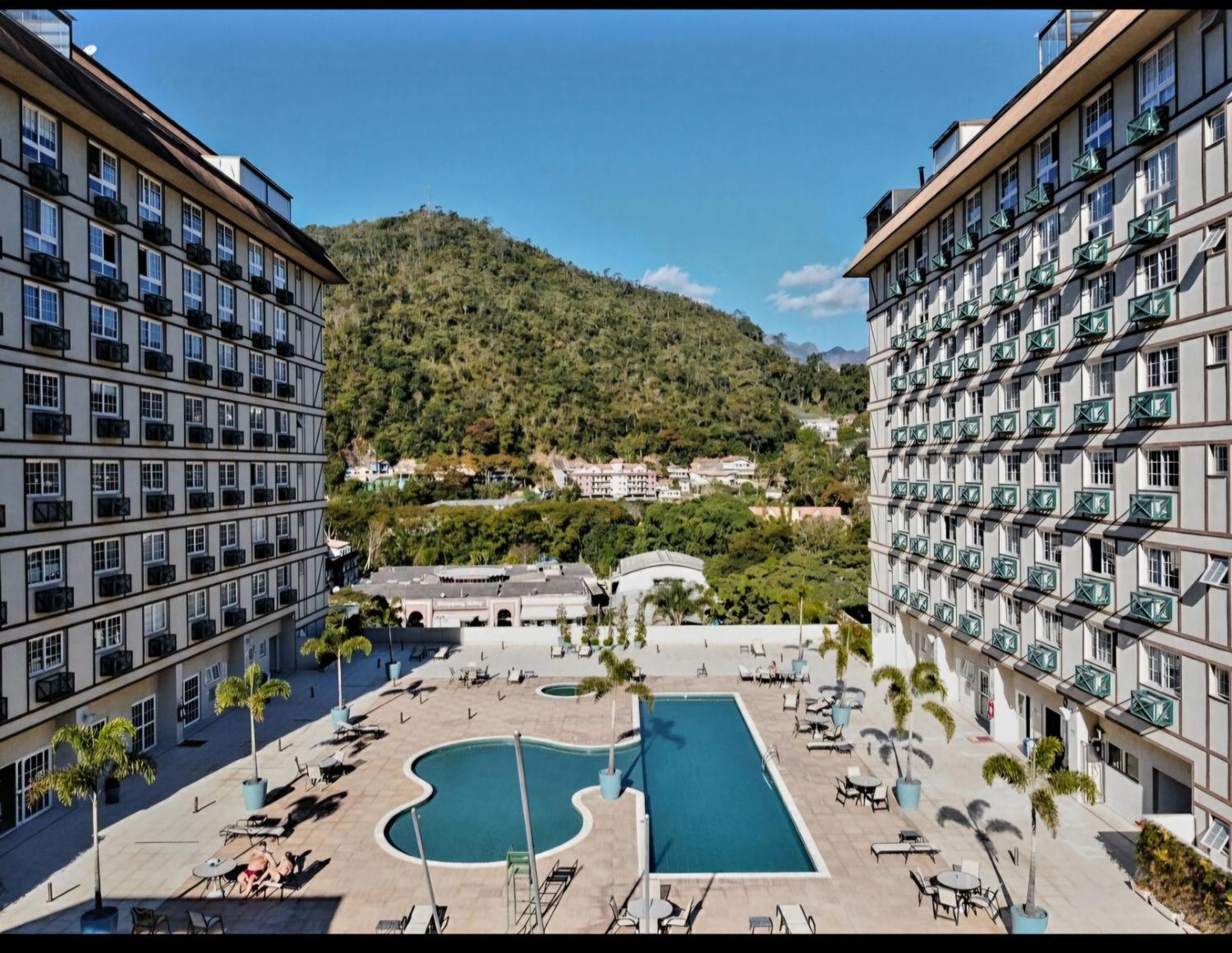 Ferienwohnung Flat 217 Granja Brasil - Com Piscina Em Itaipava Petrópolis Exterior foto